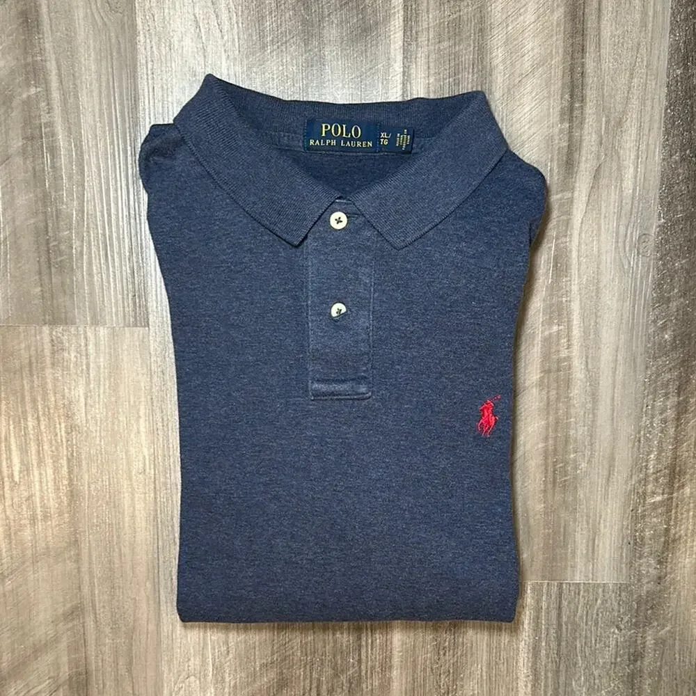 Polo Ralph Lauren Soft Knit Long Sleeve Polo - XL